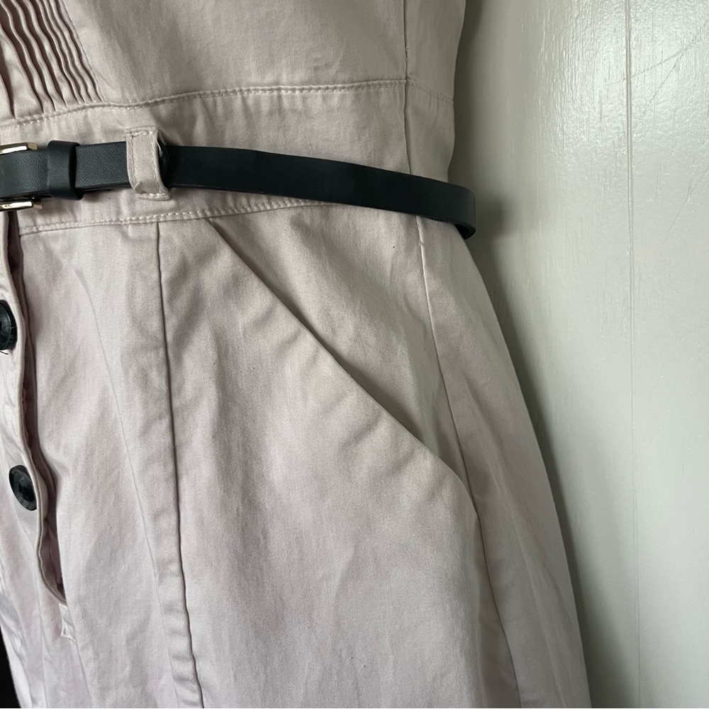 H&M size 2 pink button down dress - Picture 3 of 7